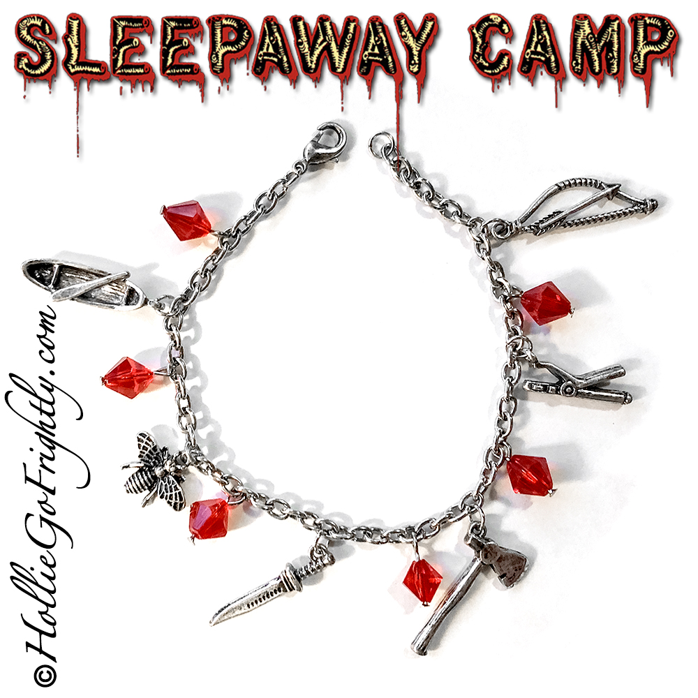 sleepaway camp charm bracelet